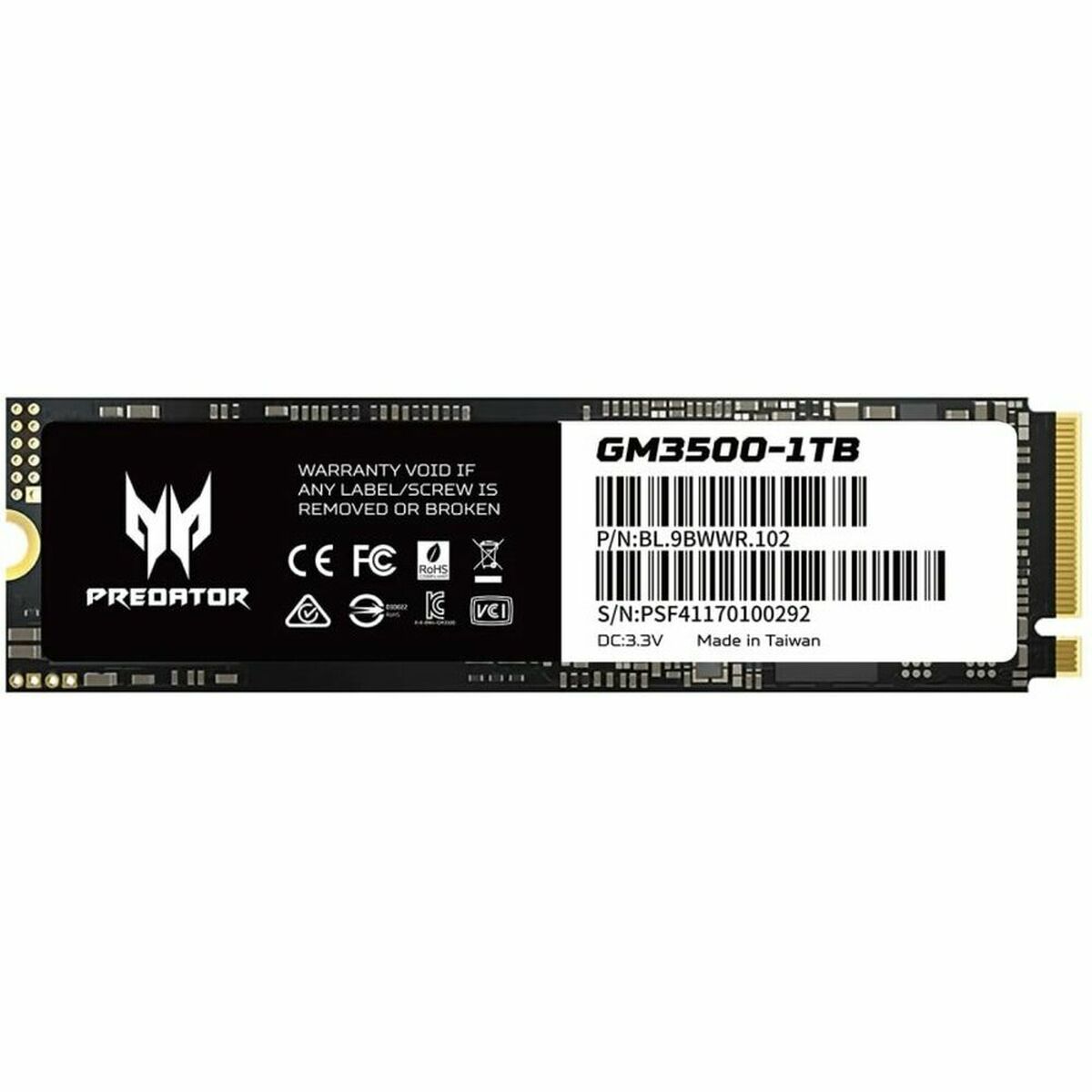 Trdi Disk Acer BL9BWWR102 1 TB SSD 2 TB SSD